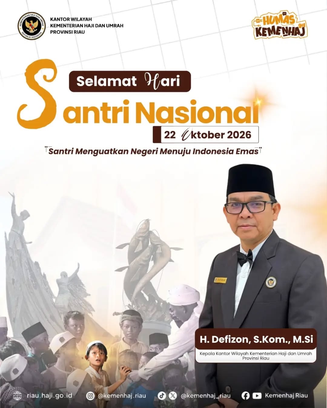 Iklan Hari Santri Kemenhaj Riau 2026
